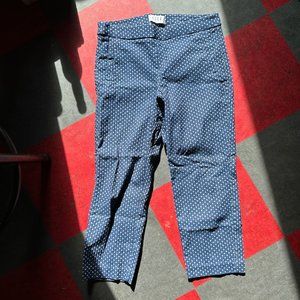 Polka dot capris by ELLE